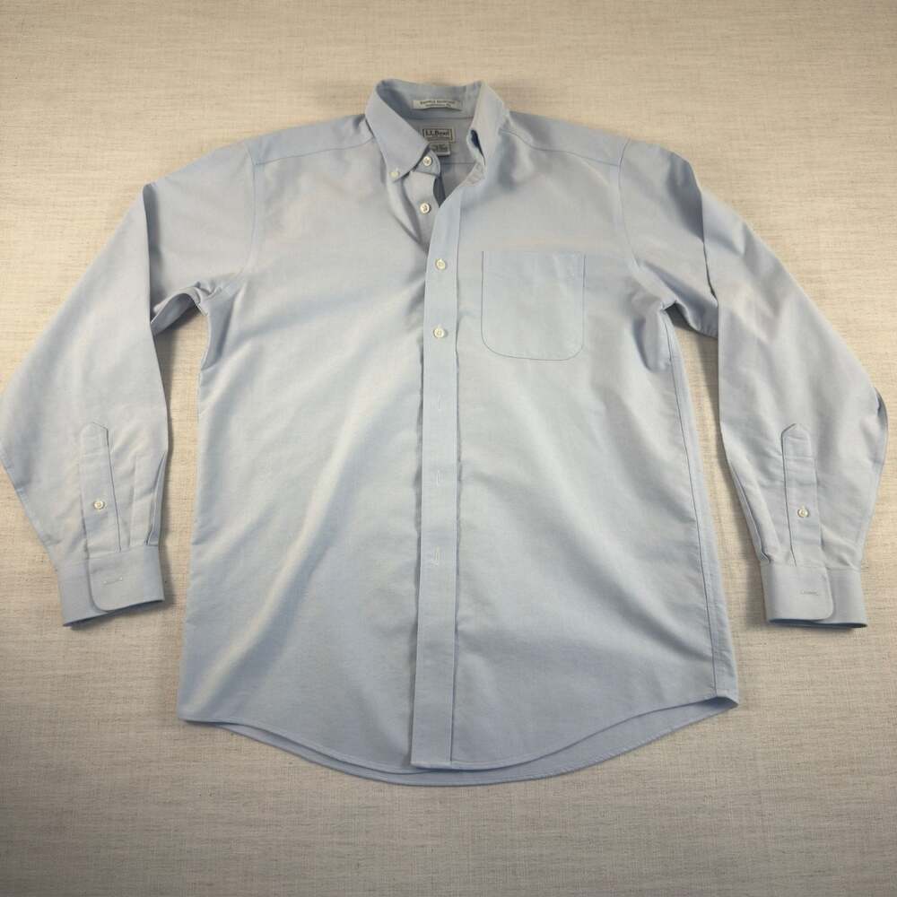 L.L. Bean Wrinkle Resistant Traditional Fit Oxford Shirt 15-34